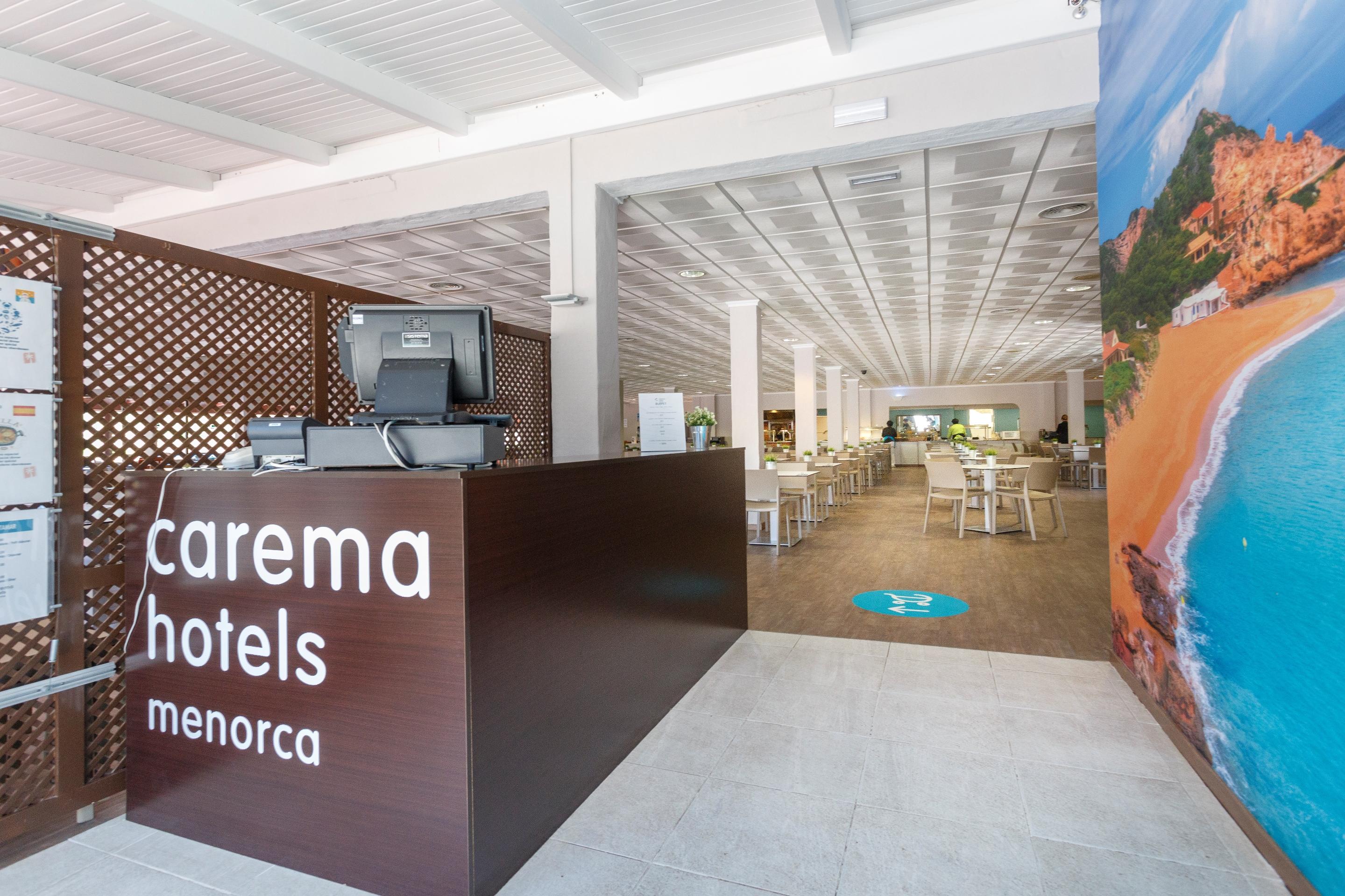 Carema Club Resort Playas De Fornells Restaurante foto